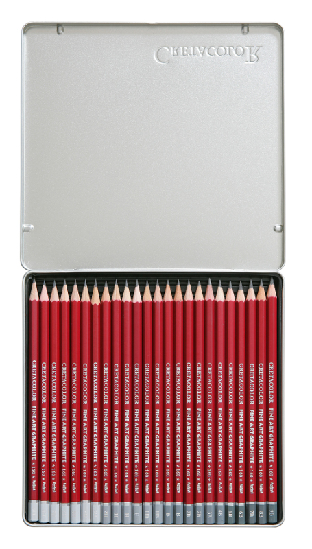Image of BlyertsPennset Cretacolor Grafit 24 pennor. 16024 9002592160248