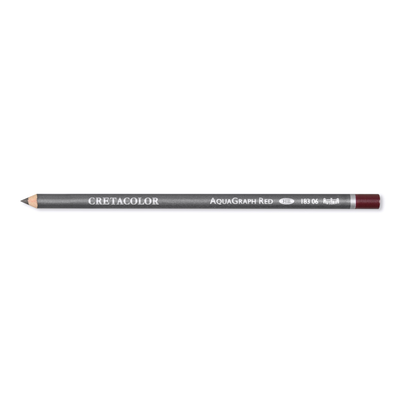 Image of Akvarellpenna Cretacolor Graphit Aquarell HB Red (3F) 18306 9014400303815