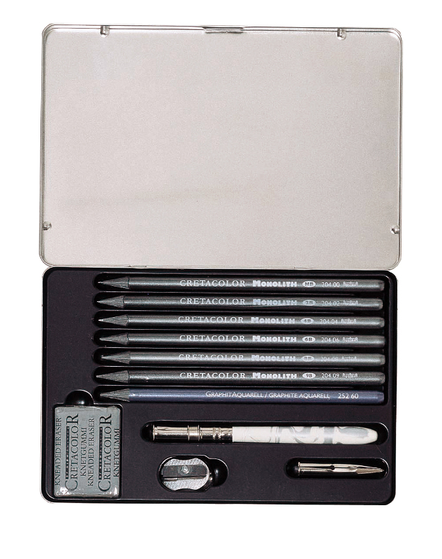 Image of BlyertsPennset Cretacolor Monolith Box (6F) 20430 9002592204300