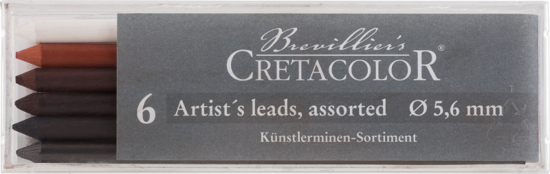 Image of Stiftset Cretacolor 6 sorterade stift 26400 9002592264007