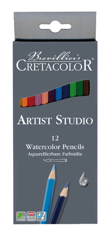 Image of Akvarellpennset Cretacolor Artist Studio Line - 12pennor 28312 28312 9014400136932