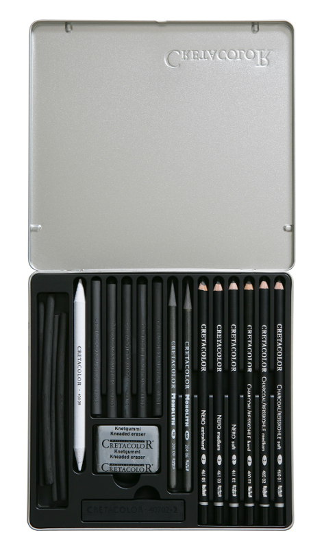 Image of Blyertspennset Cretacolor Black Box (3F) 40030 9002592400306