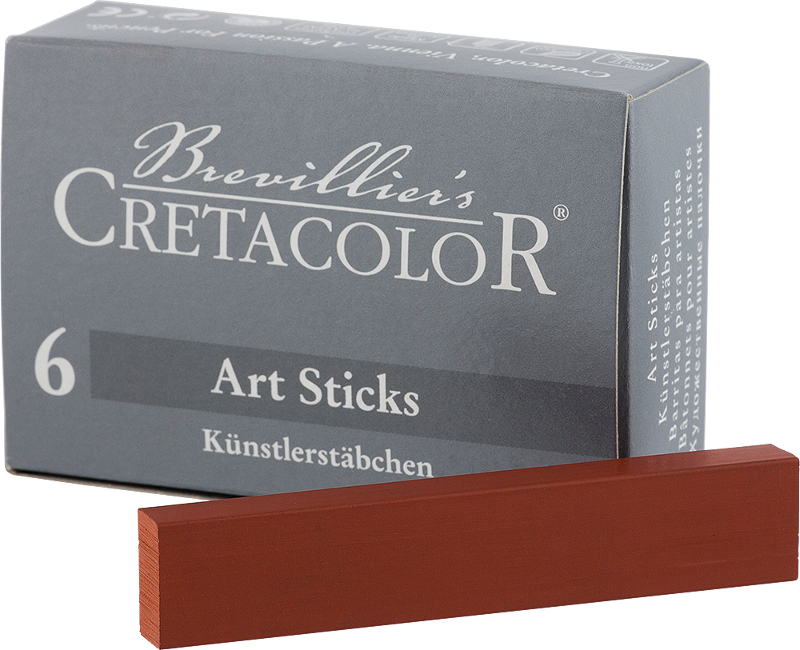 Image of Pastellkrita Cretacolor ArtStick Sanguine Oil  13x6mm (6F) 40420 9014400202170