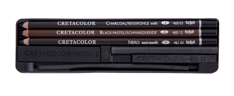 Image of Kolset Cretacolor Charcoal Pocket set 8 delar 46008 9014400243081