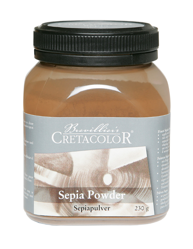 Image of Grafitpulver Cretacolor 230g Sepia 46380 9002592463806