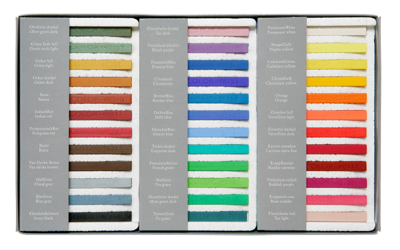 Image of Pastellset Cretacolor Carre 36 kritor pappetui 48036 9002592480360