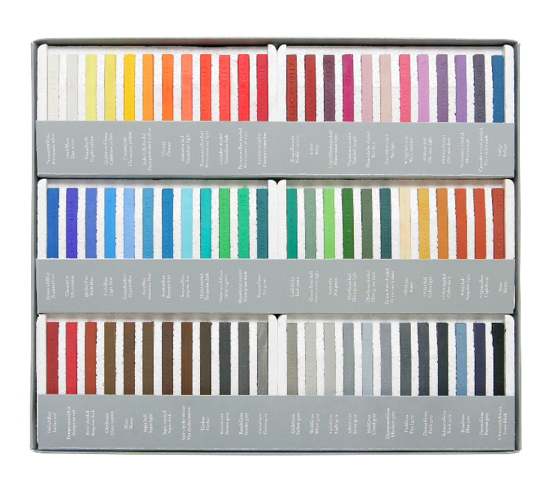 Image of Pastellset Cretacolor Carre 72 kritor Pappetui 48072 9002592480728