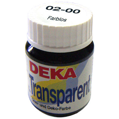 Image of Glasfärg DEKA Transp. 25 ml Extender  0200 (6F) 702200 4016785022003