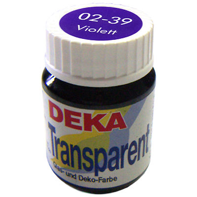 Image of Glasfärg DEKA Transp. 25 ml Violet  0239 (6F) 702239 4016785022393