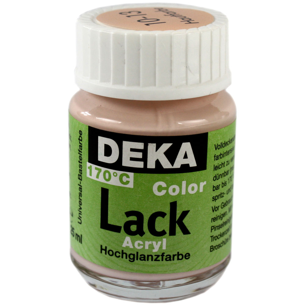 Image of Hobbyfärg DEKA Lack 50 ml Hud  1013 (6F) 710413 4016785104136