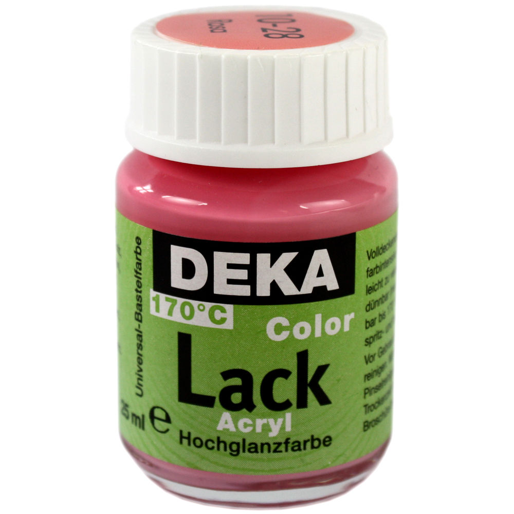 Image of Hobbyfärg DEKA Lack 50 ml Rosé  1028 (6F) 710428 4016785104280