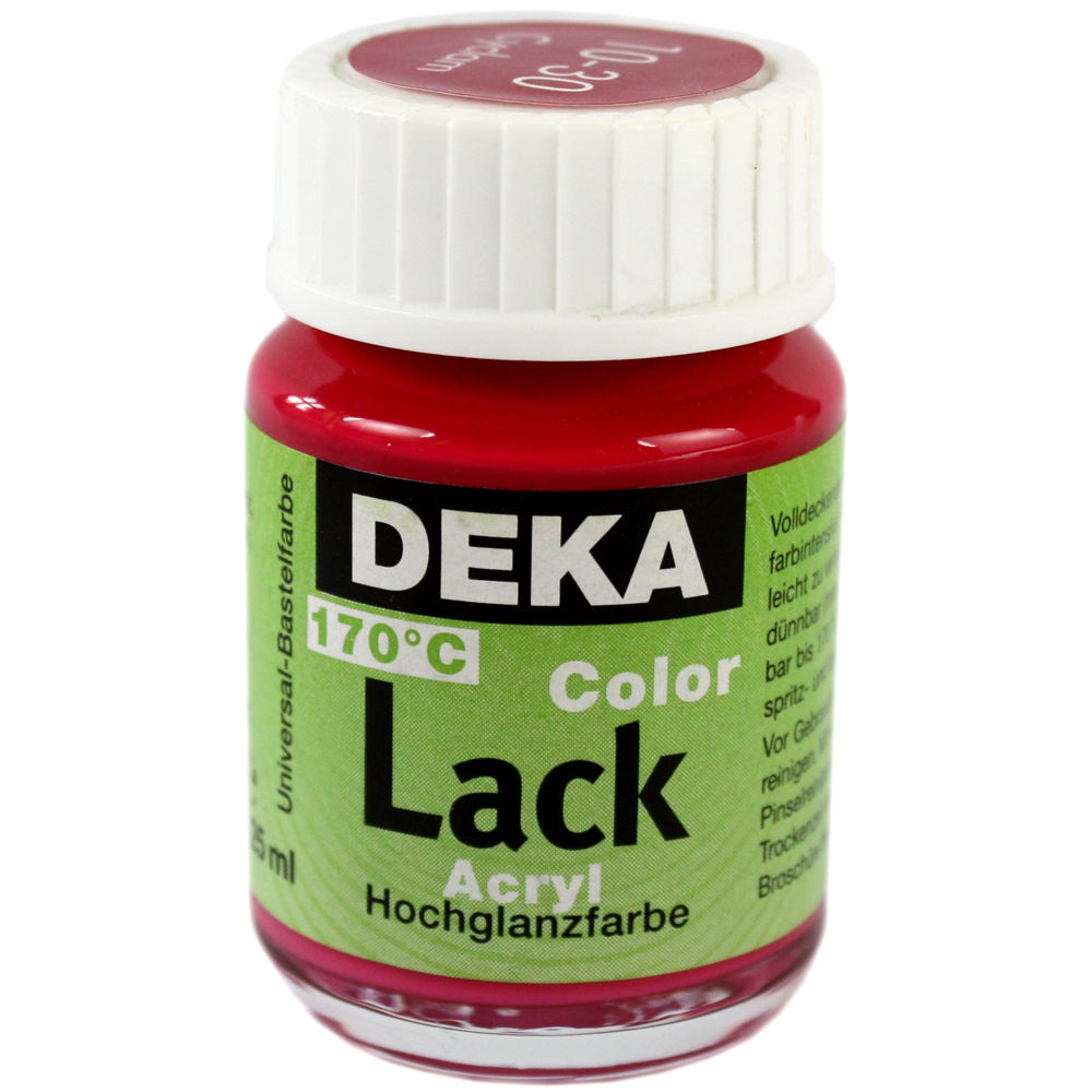 Image of Hobbyfärg DEKA Lack 50 ml Cyclamrosa  1030 (6F) 710430 4016785104303