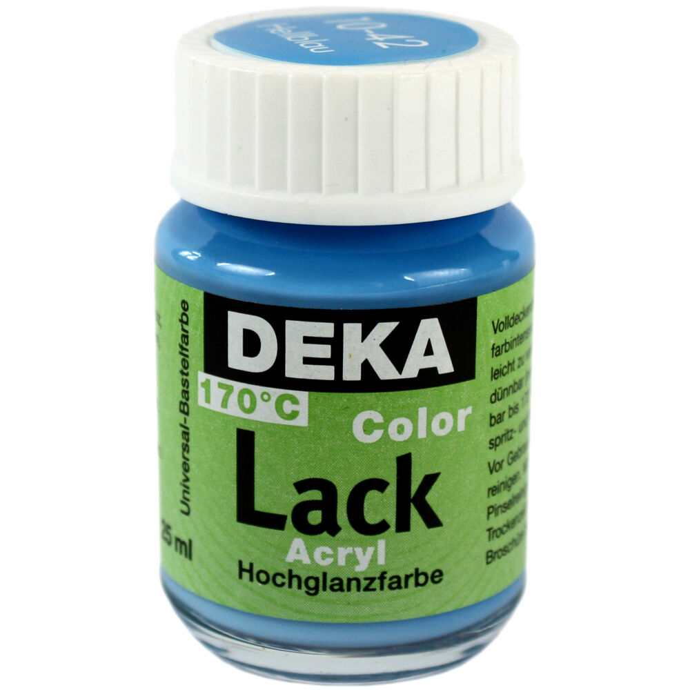Image of Hobbyfärg DEKA Lack 50 ml Ljusblå  1042 (6F) 710442 4016785104426