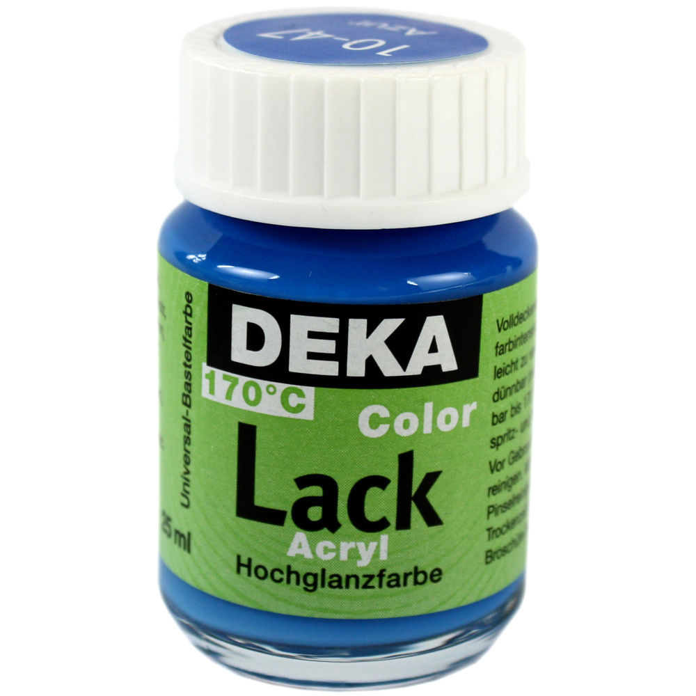 Image of Hobbyfärg DEKA Lack 50 ml Azur  1047 (6F) 710447 4016785104471