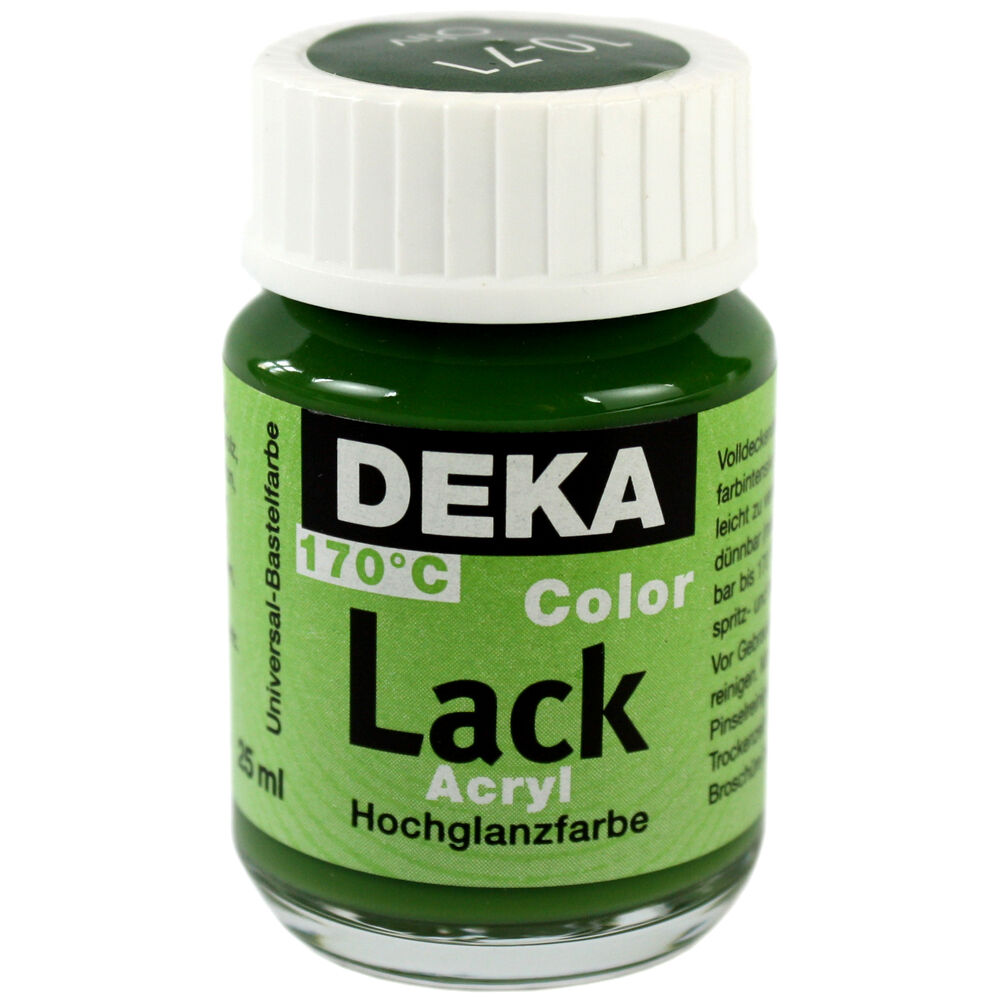 Image of Hobbyfärg DEKA Lack 50 ml Olivgrön  1071 (6F) 710471 4016785104716