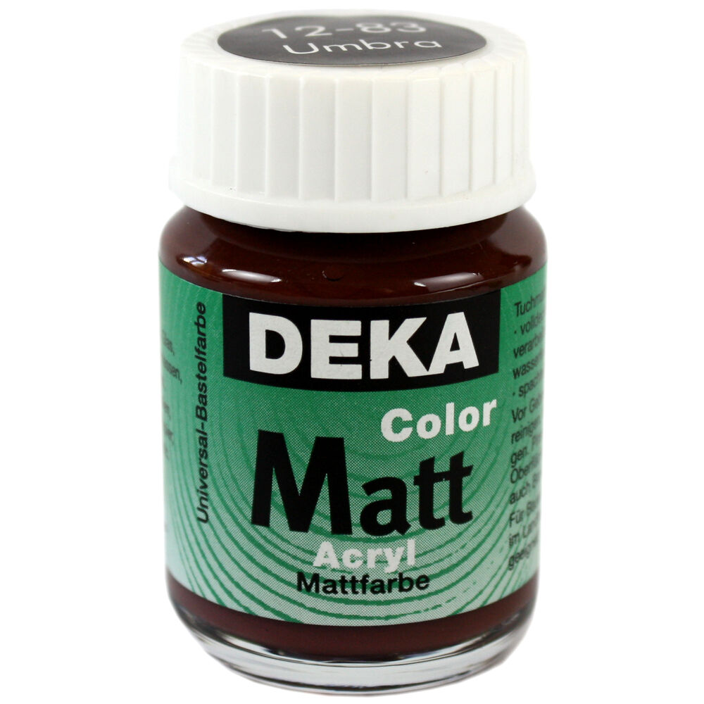 Image of Hobbyfärg DEKA ColorMatt 50 ml Rostbrun  1283 (6F) 712483 4016785124837