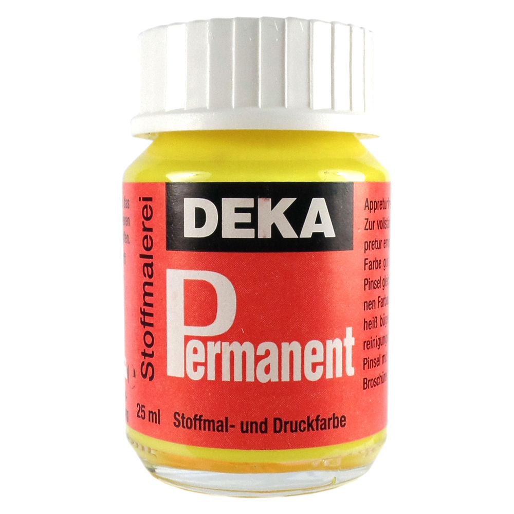 Image of Tygfärg DEKA Perm. 50 ml Citron  2004 (6F) 720404 4016485204041