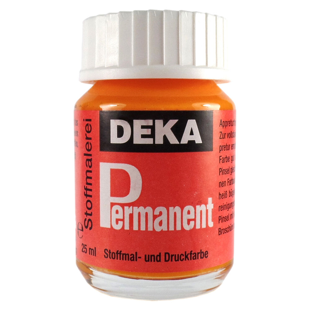 Image of Tygfärg DEKA Perm. 50 ml Mandarin  2008 (6F) 720408 4016485204089