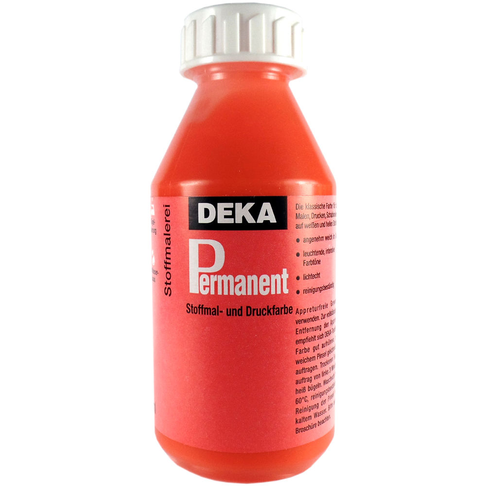 Image of Tygfärg DEKA Perm. 125 ml Orange  2010 720510 4016785205109