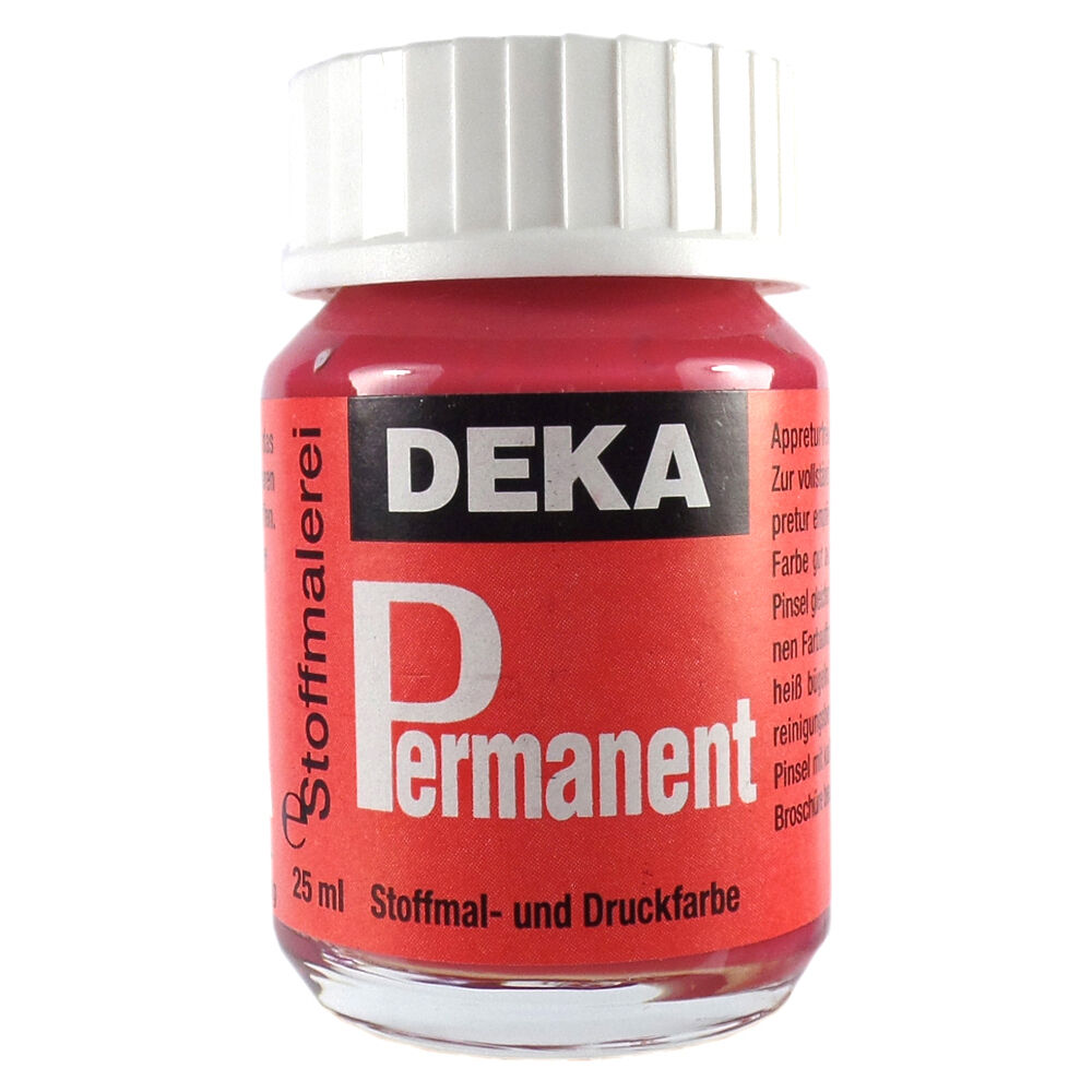 Image of Tygfärg DEKA Perm. 50 ml Rosenträ  2025 (6F) 720425 4016485204256