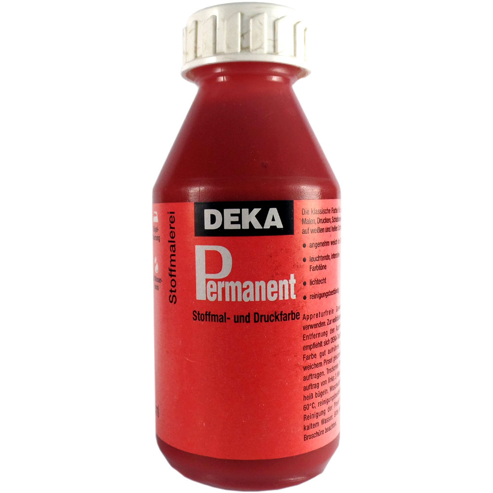 Image of Tygfärg DEKA Perm. 125 ml Rosenträ  2025 720525 4016785205253