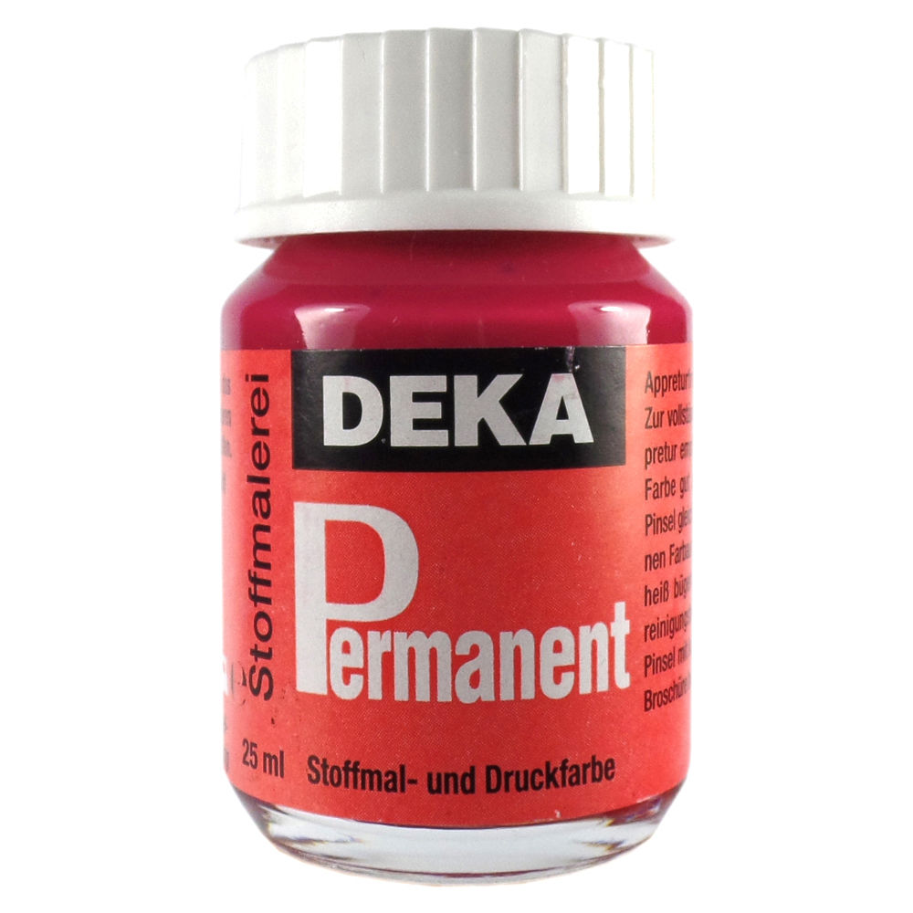 Image of Tygfärg DEKA Perm. 50 ml Pink  2029 (6F) 720429 4016485204294