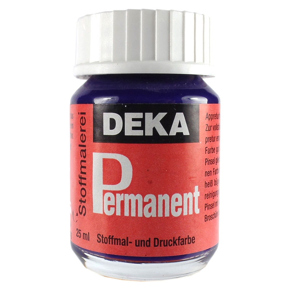 Image of Tygfärg DEKA Perm. 50 ml Violet  2039 (6F) 720439 4016485204393