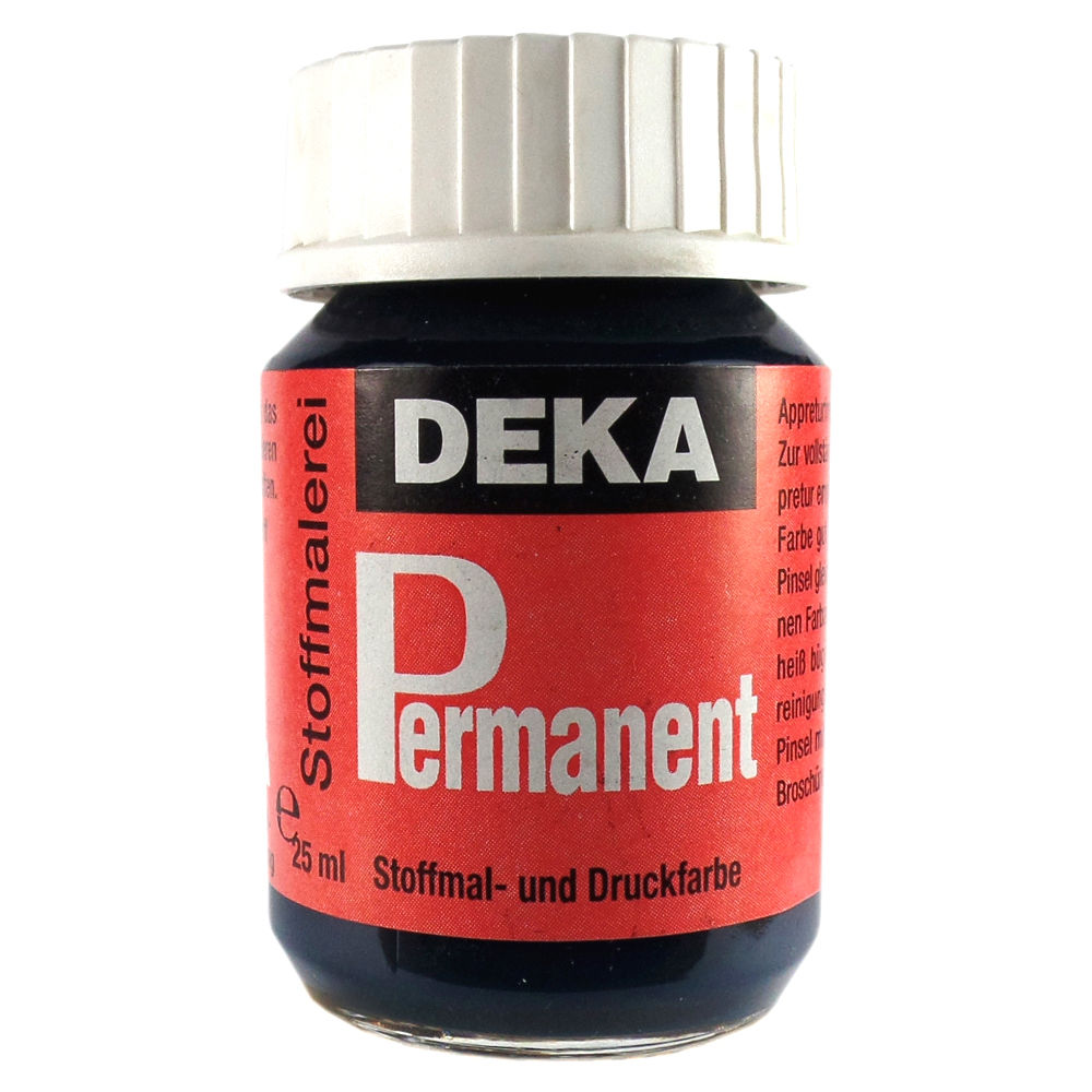 Image of Tygfärg DEKA Perm. 50 ml Petrol  2057 (6F) 720457 4016485204577