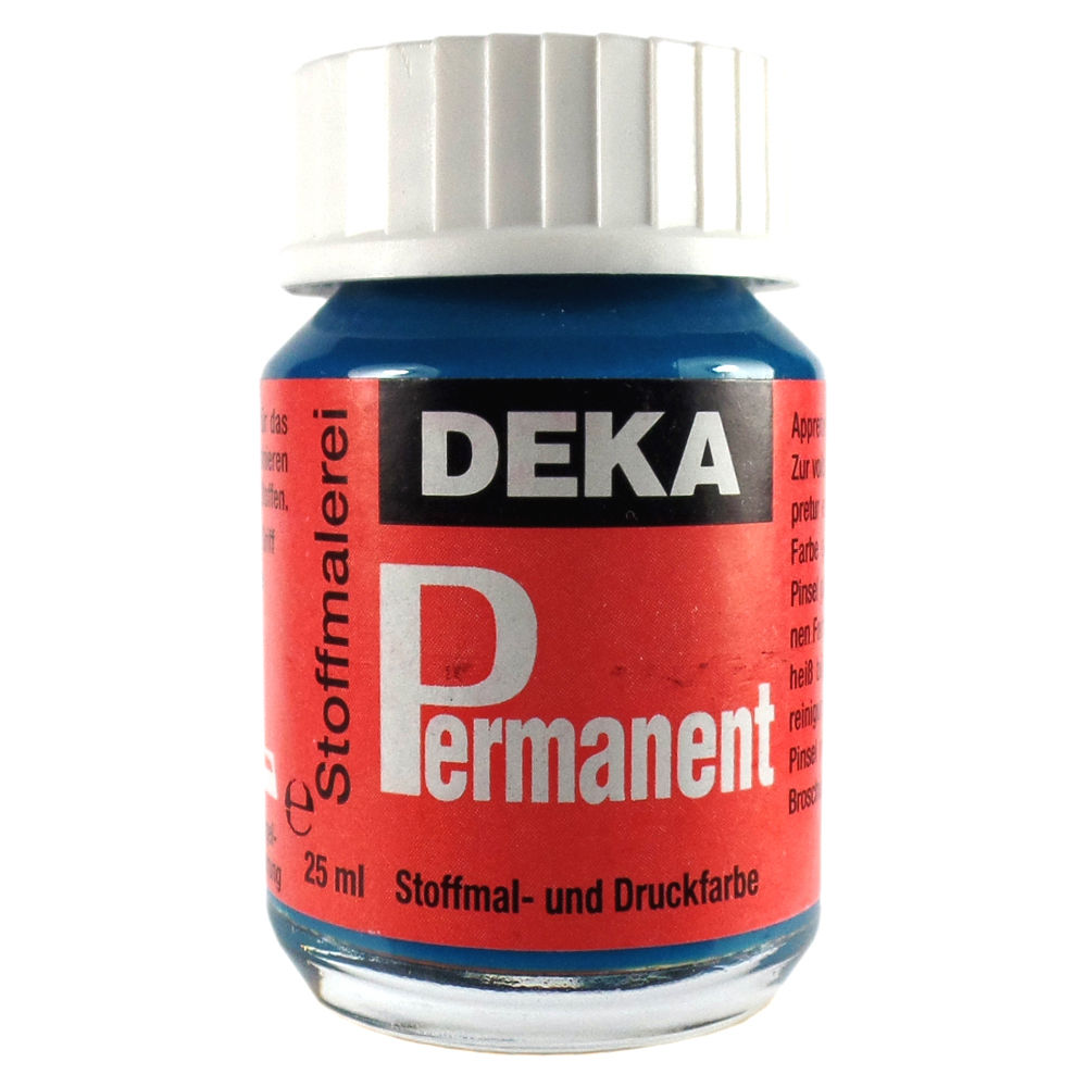 Image of Tygfärg DEKA Perm. 50 ml Turkos  2058 (6F) 720458 4016485204584