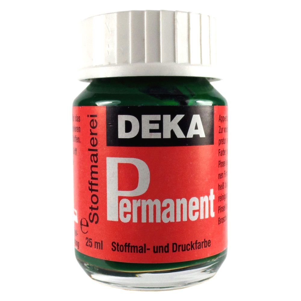 Image of Tygfärg DEKA Perm. 50 ml Grön  2064 (6F) 720464 4016485204645