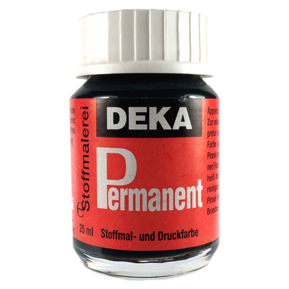 Image of Tygfärg DEKA Perm. 50 ml Mörkgrön  2066 (6F) 720466 4016485204669