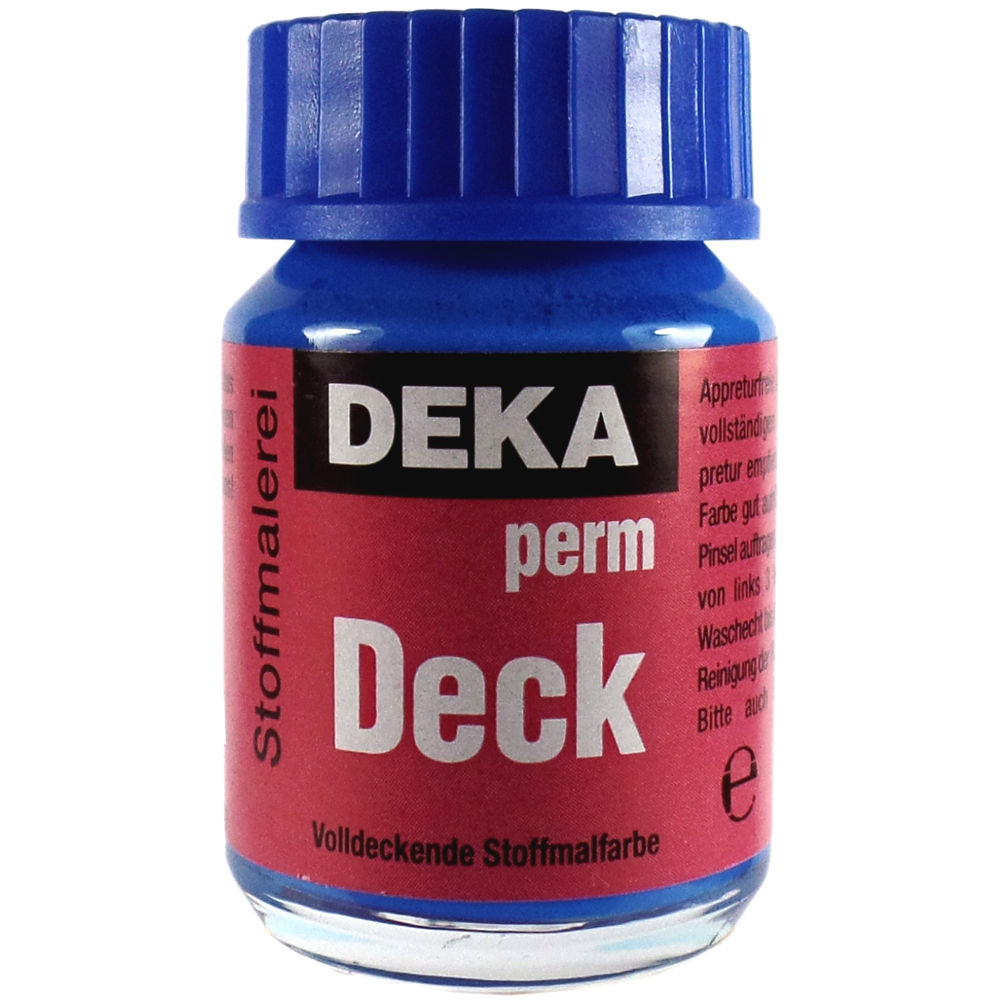 Image of Tygfärg DEKA PermDeck. 25 ml Azur 2347 (6F) 723247 4016785232471