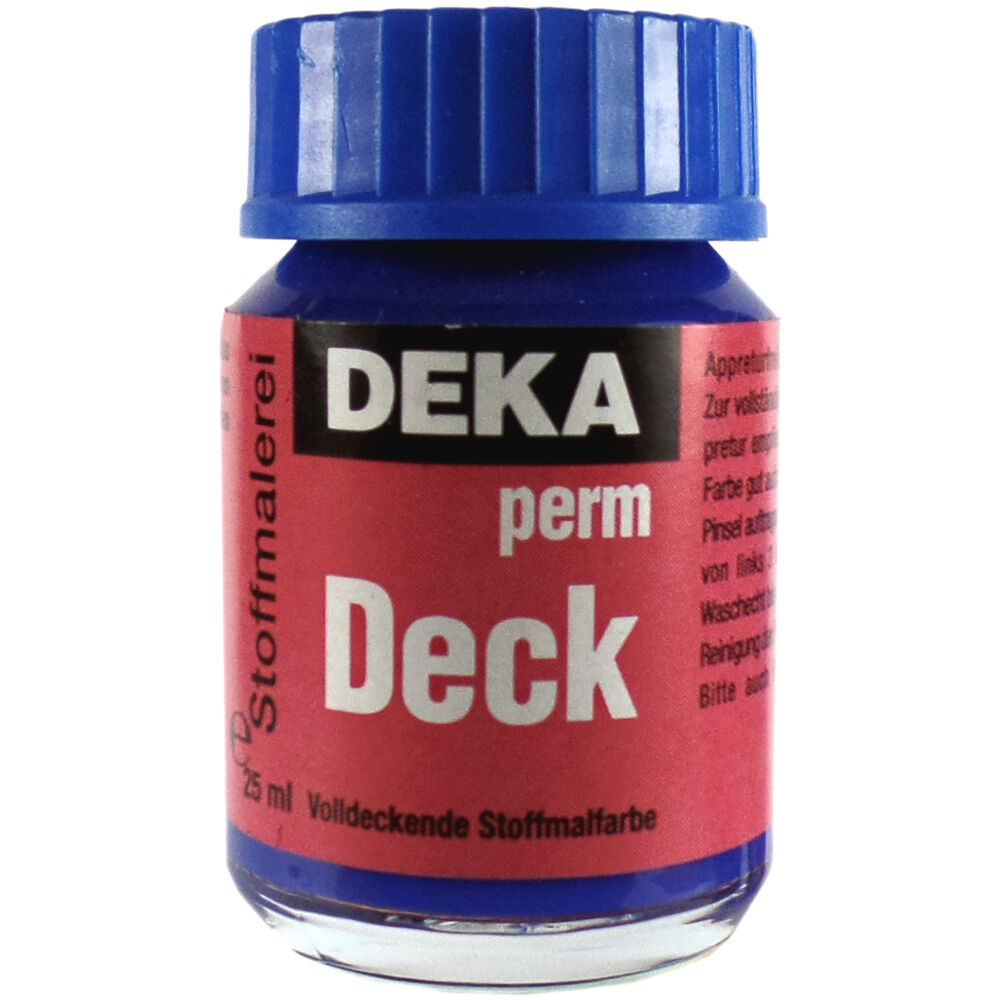 Image of Tygfärg DEKA PermDeck. 25 ml Marinblå 2351 723251 4016785232518