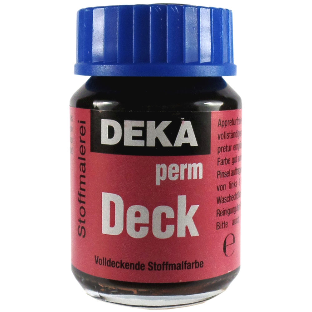 Image of Tygfärg DEKA PermDeck. 25 ml Svart  2390 (6F) 723290 4016785232907