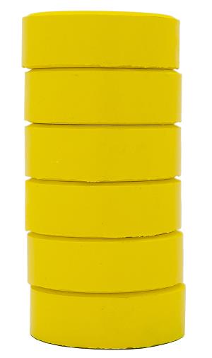 Image of Barnfärg Temperapuck 57x19mm Gul 6-p 2520183 7394311903314