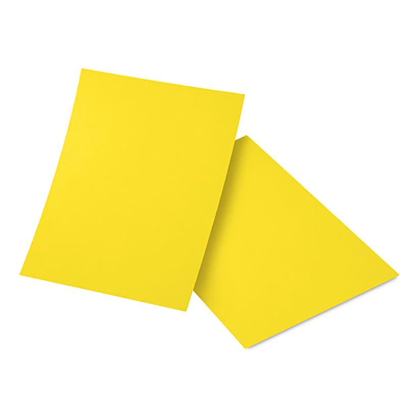 Image of Färgat papper  50x70cm 240g (20F) Citrus Yellow (527245) 602592
