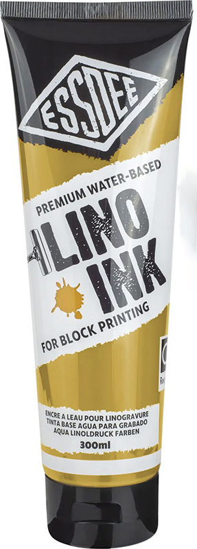 Image of Linofärg Essdee Yellow Ochre - 300ml 182800 5060127182800