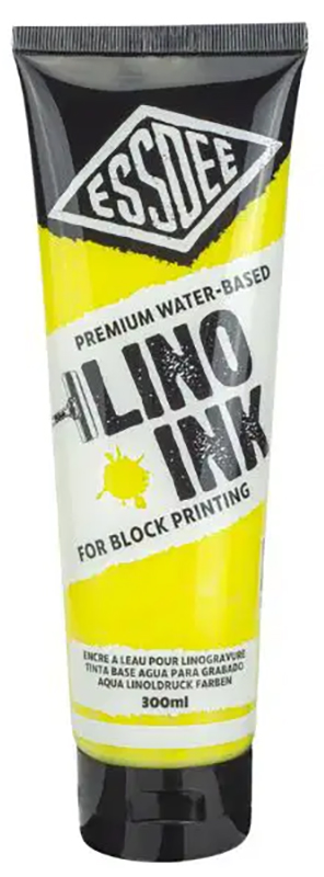 Image of Linofärg Essdee Fluorescent Yellow - 300ml 182985 5060127182985