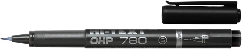 Image of Märkpenna HI-TEXT 780 OHP 4-set Fine Black 12-p 1015290 8008621015290
