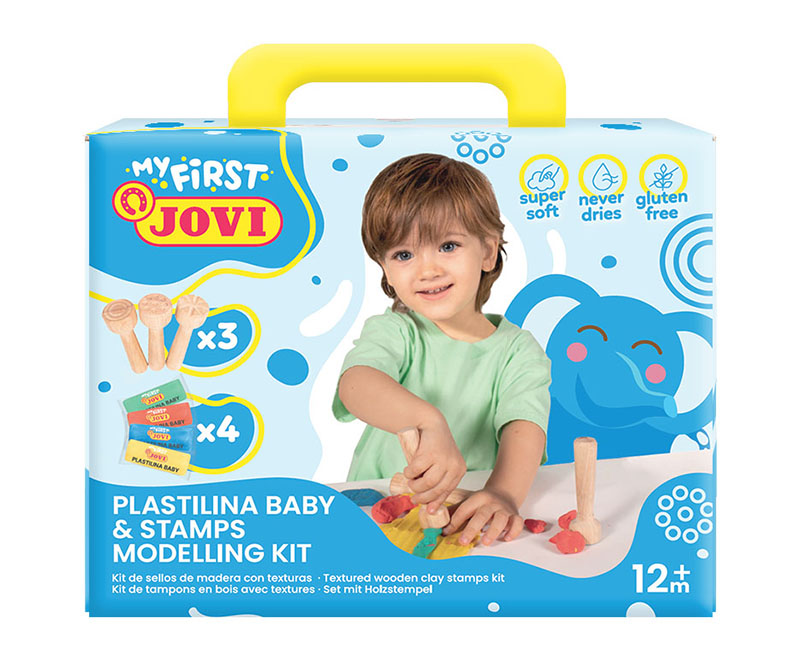 Image of Lerset Jovi Plastilina Baby My first stamps  & modelling kit  374WS 7035057 8412027035057