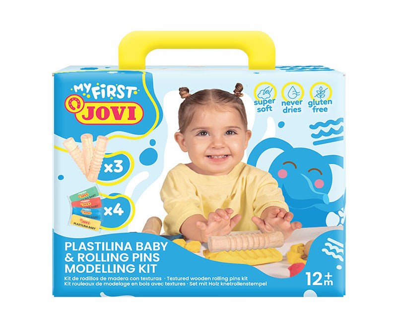 Image of Lerset Jovi Plastilina Baby My first Rolling Pins & Modelling kit 374RP 7035064 8412027035064