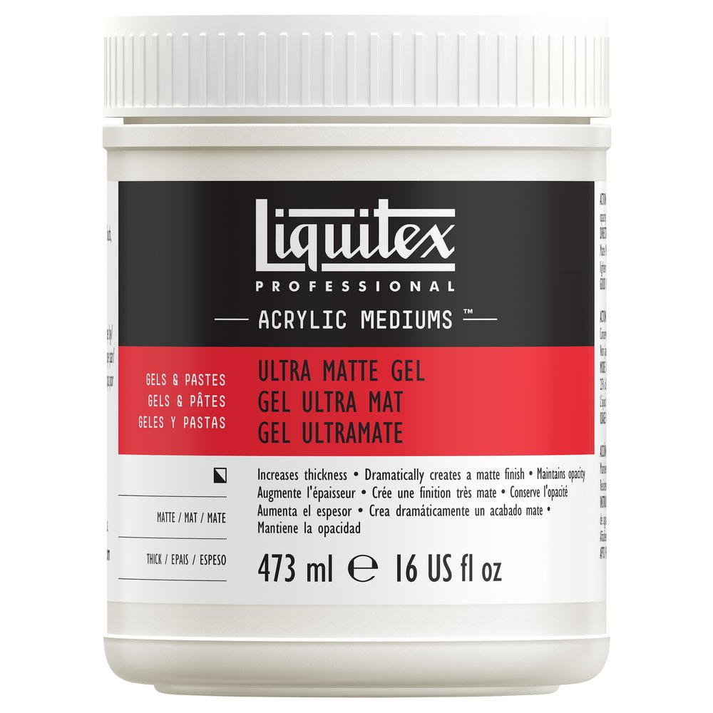 Image of Akrylmedium Liquitex Ultra Matte Medium Gel 473ml 5426 094376945669