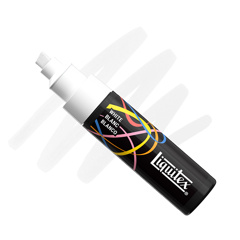 Image of Akrylmarker Liquitex NY  8MM WHITE (3F) 4640021 887452064824