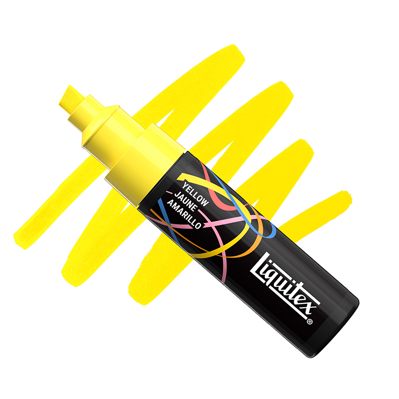 Image of Akrylmarker Liquitex NY  8MM YELLOW (3F) 4640010 887452064916