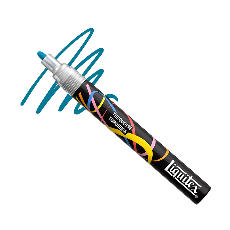 Image of Akrylmarker Liquitex NY  2MM TURQUOISE (3F) 4630287 887452064992