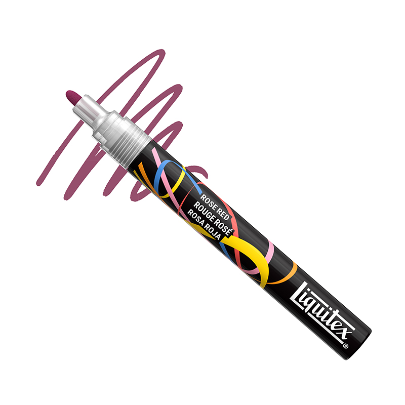 Image of Akrylmarker Liquitex NY  2MM ROSE RED (3F) 4630076 887452065340