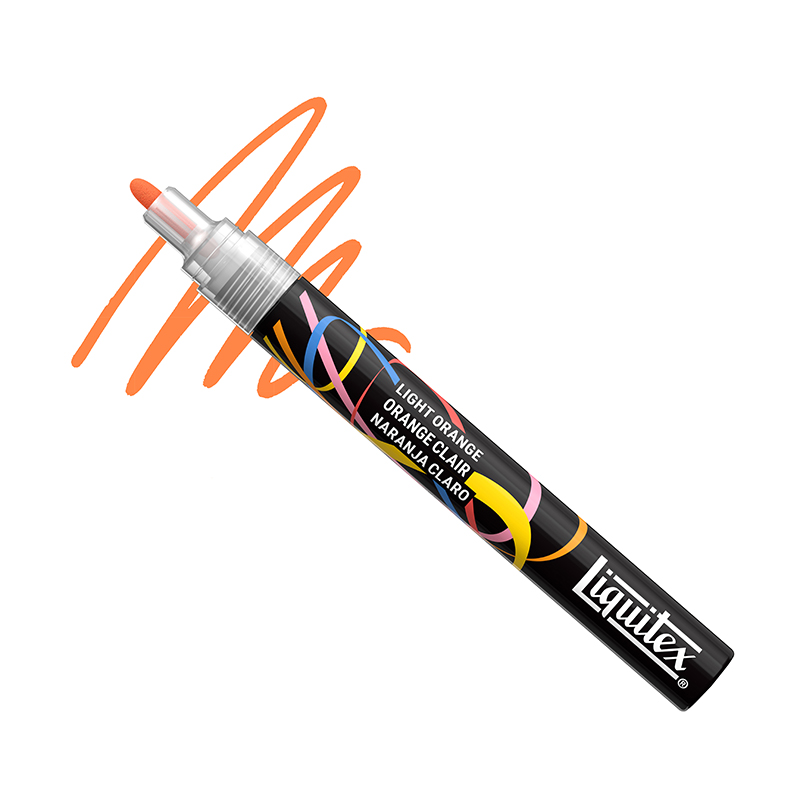 Image of Akrylmarker Liquitex NY  2MM LIGHT ORANGE (3F) 4630084 887452065487