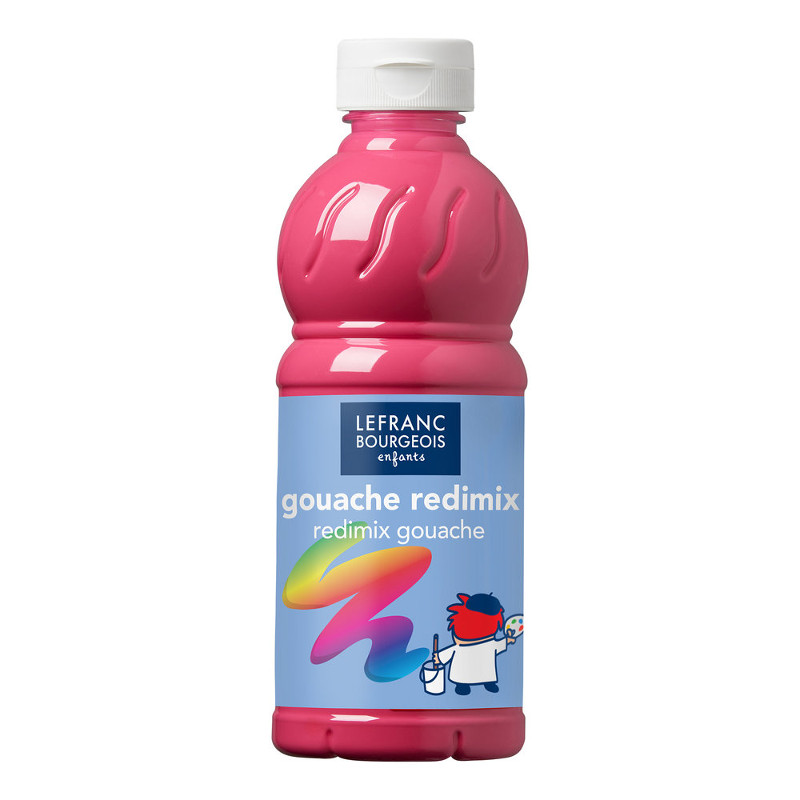 Image of Skolfärg Redimix L&B 500ml Rosa - cerise (tyrian pink) 354 (10F) 188007 3013641880075