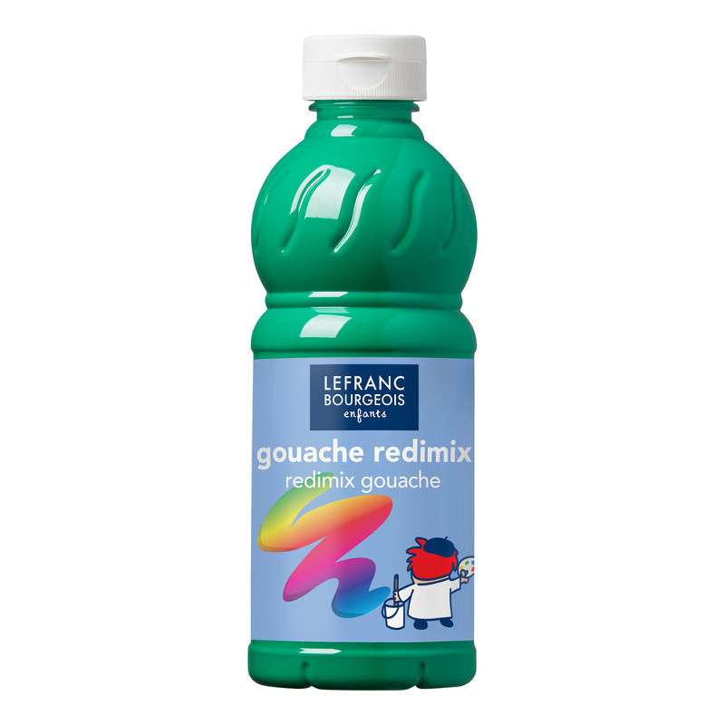 Image of Skolfärg Redimix L&B 500ml Klargrön - brilliant green 563 (10F) 188012 3013641880129