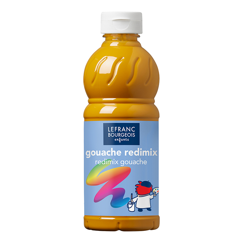 Image of Skolfärg Redimix L&B 500ml Ljusockra - yellow ochre 302 (10F) 188014 3013641880143